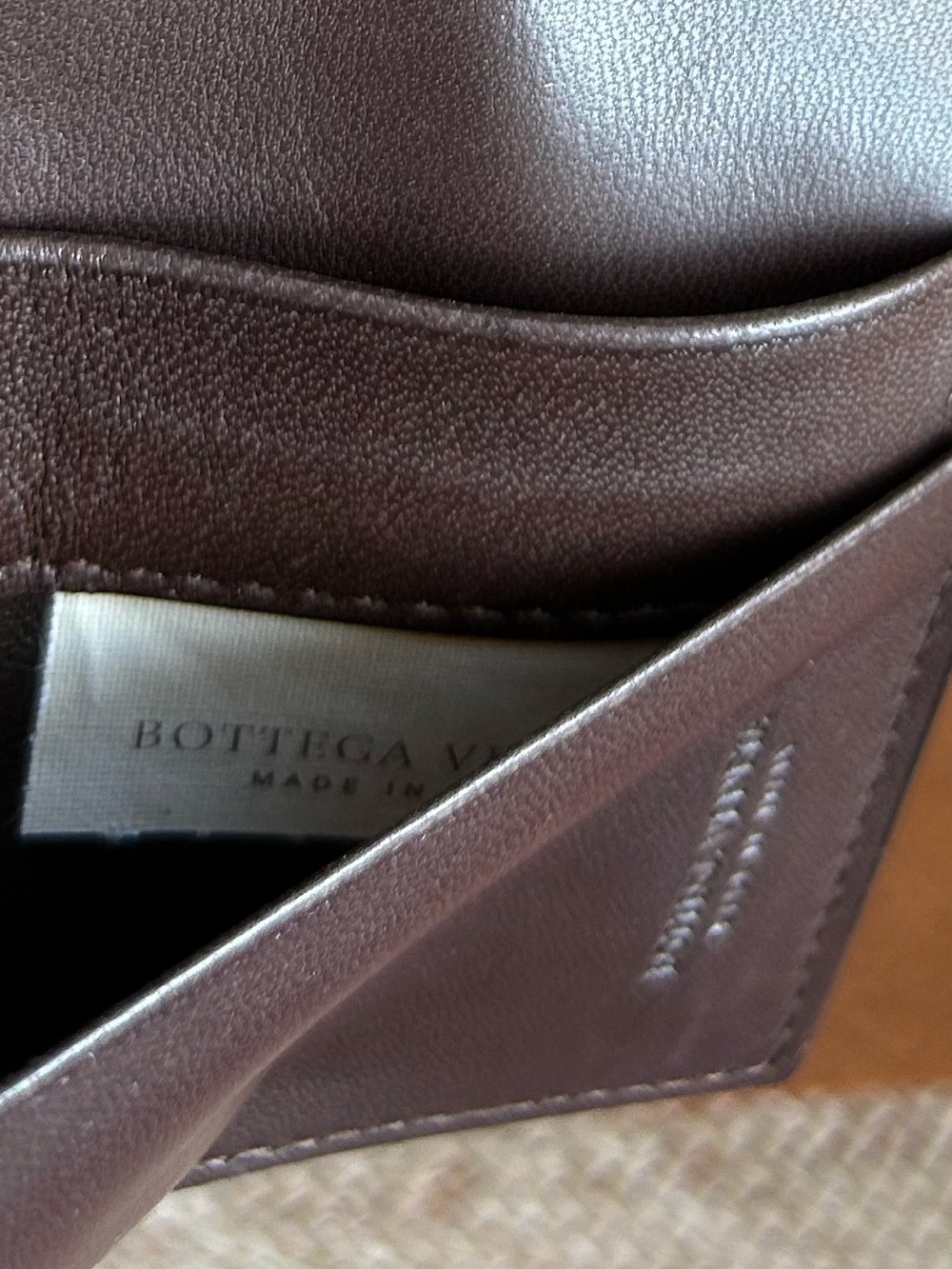 BOTTEGA VENETA Authentic EUC Luxury Passport Holder or Wallet - Unisex - Picture 7 of 8